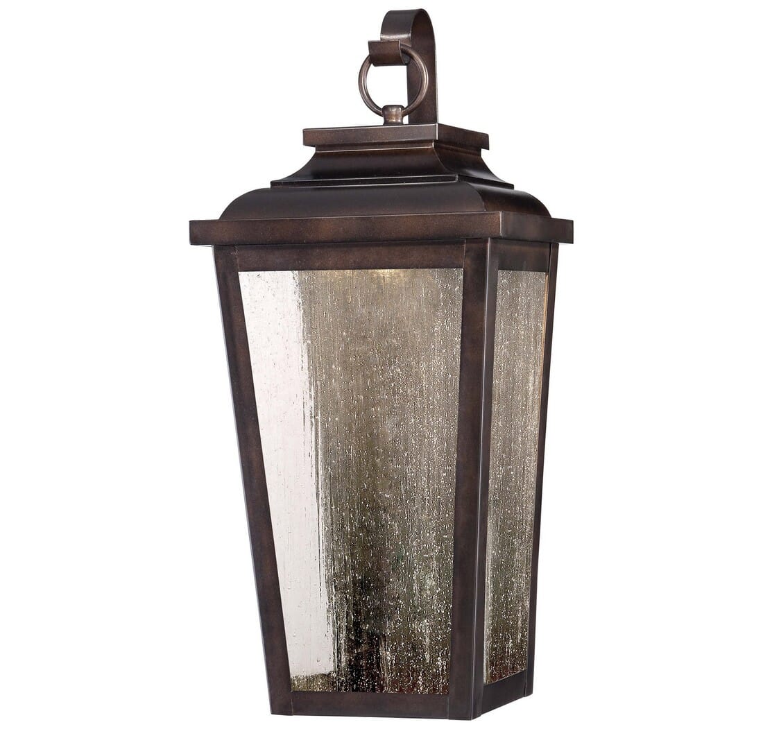 The Great Outdoors Irvington Manor LED Outdoor Wall Light in Chelesa Bronze