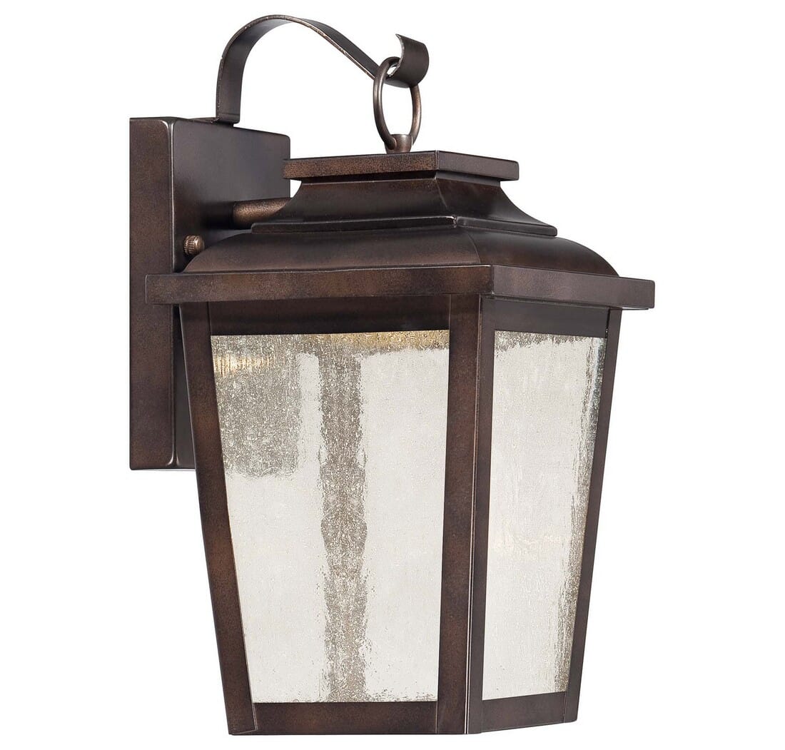 The Great Outdoors Irvington Manor Led 12" Outdoor Wall Light in Chelesa Bronze