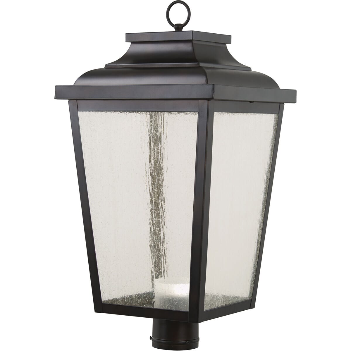 The Great Outdoors Irvington Manor 24" Outdoor Post Light in Chelesa Bronze