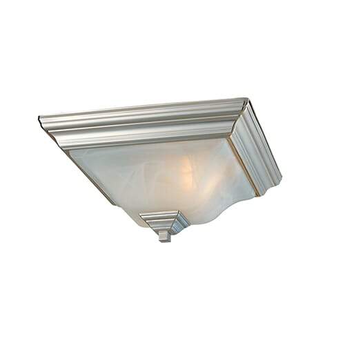 Millennium Lighting 700 Series 2-Light Flush Mount in Satin Nickel