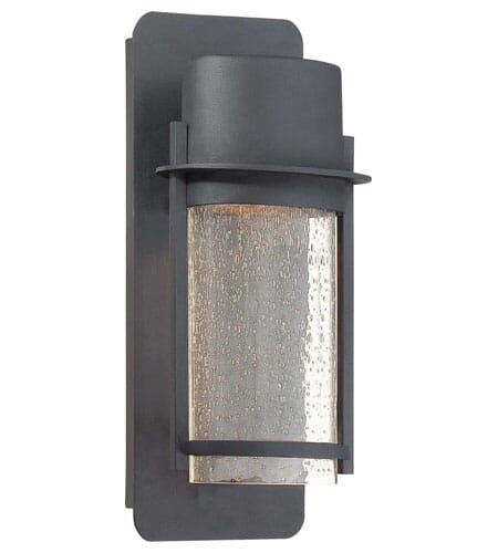 The Great Outdoors Artisan Lane 13" Outdoor Wall Light in Black