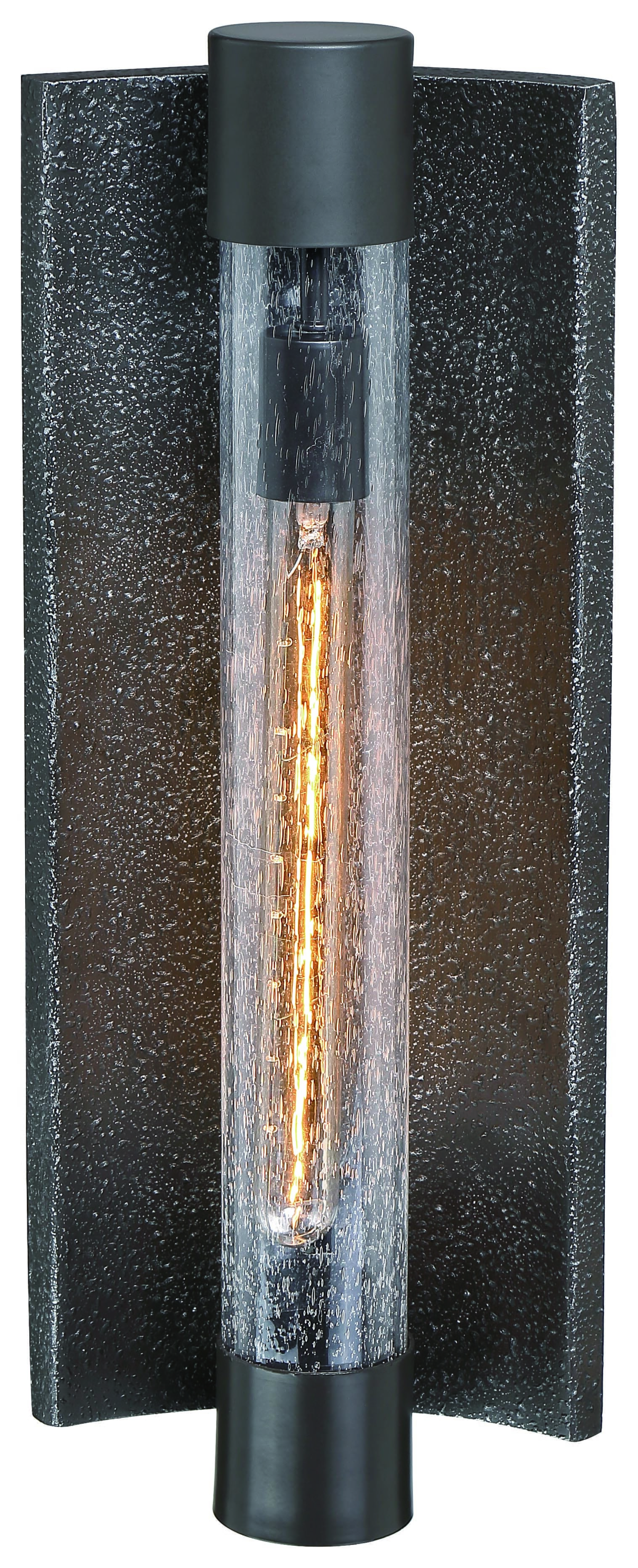 The Great Outdoors Celtic Shadow 21" Outdoor Wall Light in Textured Bronze with Gold Highlig