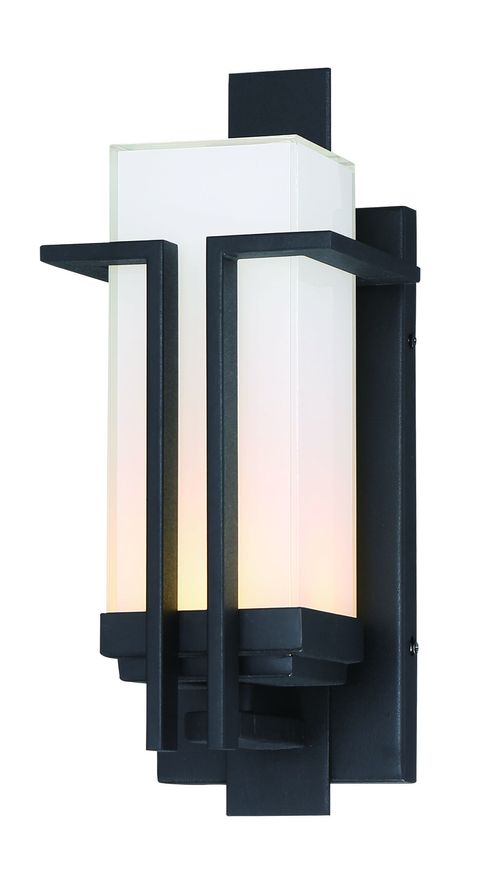 The Great Outdoors Tish Mills 14" Outdoor Wall Light in Black