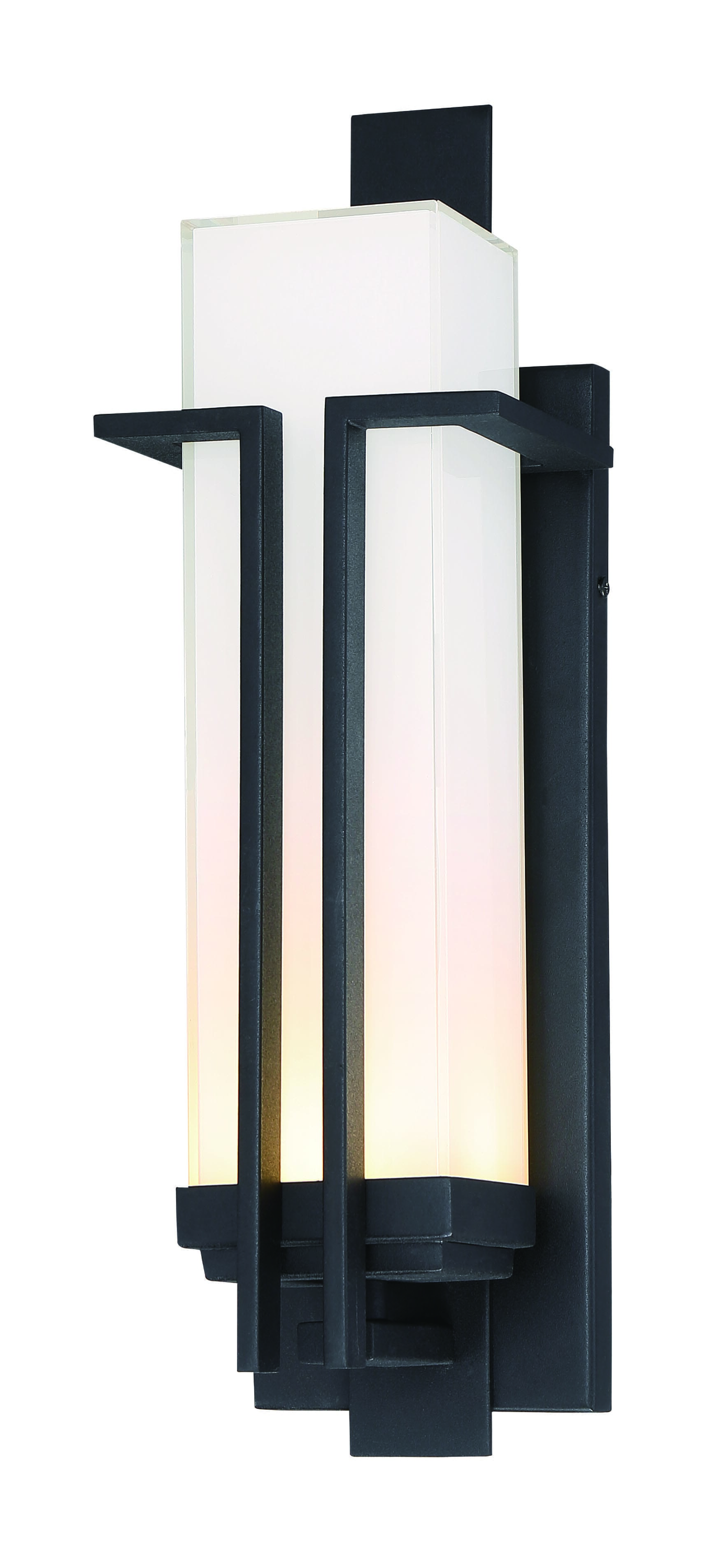 The Great Outdoors Tish Mills 18" Outdoor Wall Light in Black