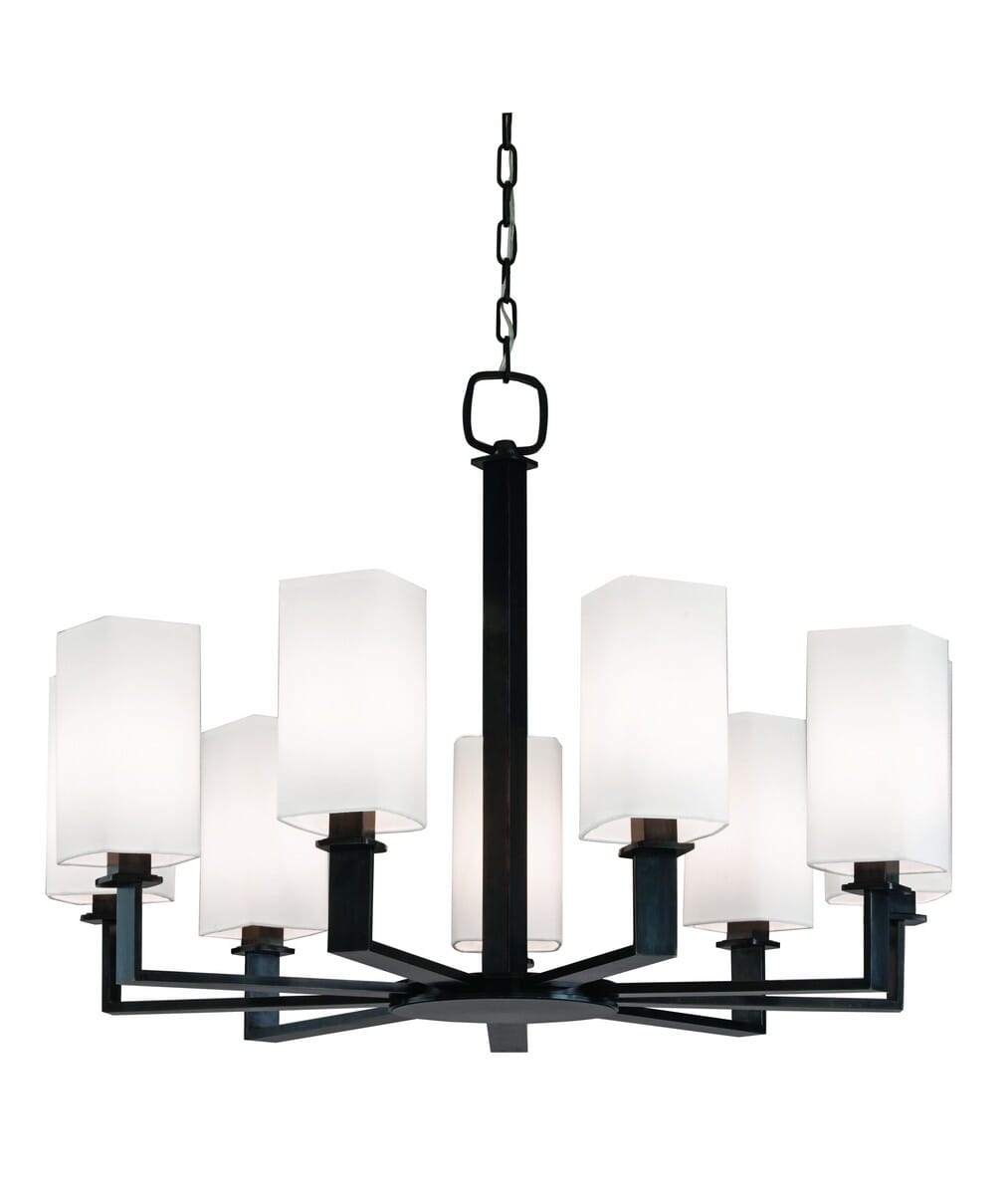 Hudson Valley Baldwin 9-Light Chandelier in Old Bronze