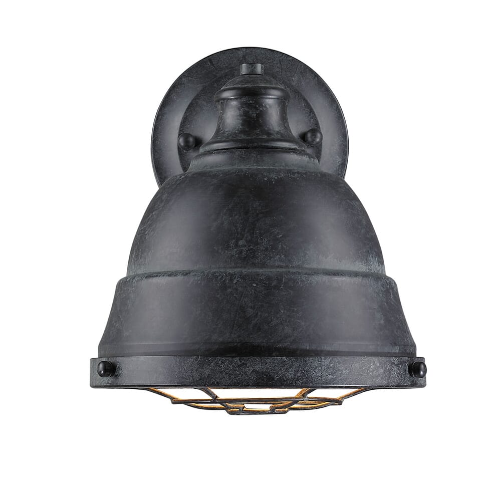 Golden Bartlett 10" Wall Sconce in Black Patina