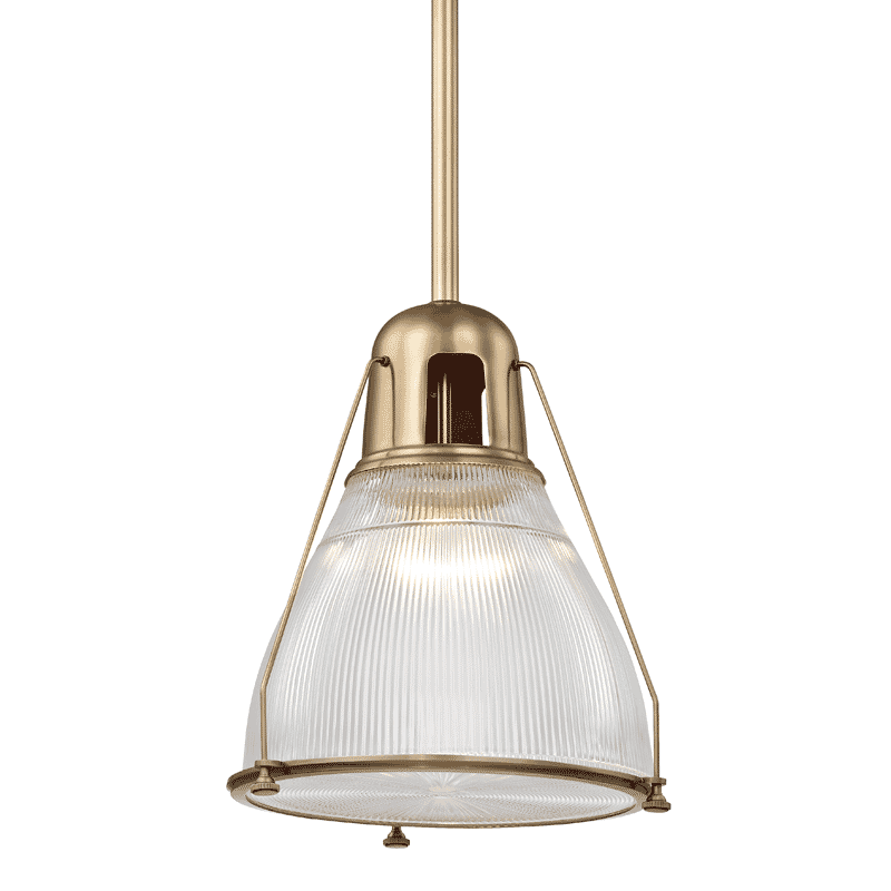 Hudson Valley Haverhill 24" Pendant Light in Aged Brass