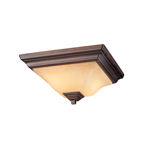 Millennium Lighting 700 Series 2-Light Flush Mount in Euro Bronze