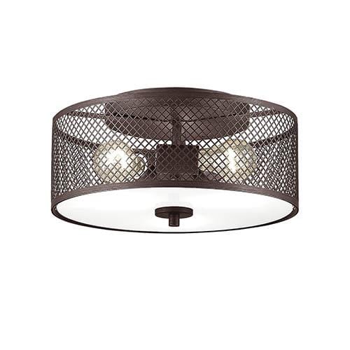 Millennium Lighting Semi-Flush Ceiling Mount in Rubbed Bronze