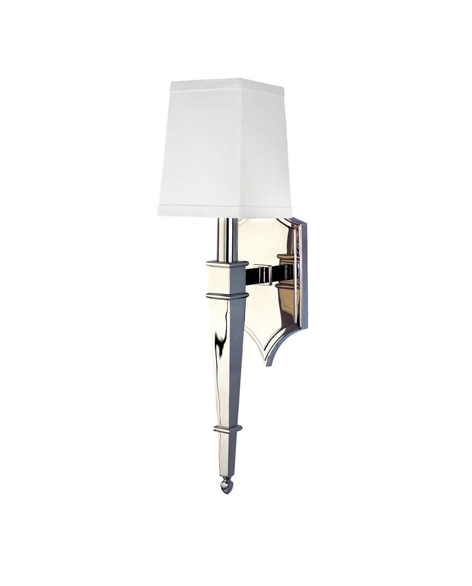 Hudson Valley Norwich 19" Wall Sconce in Polished Nickel