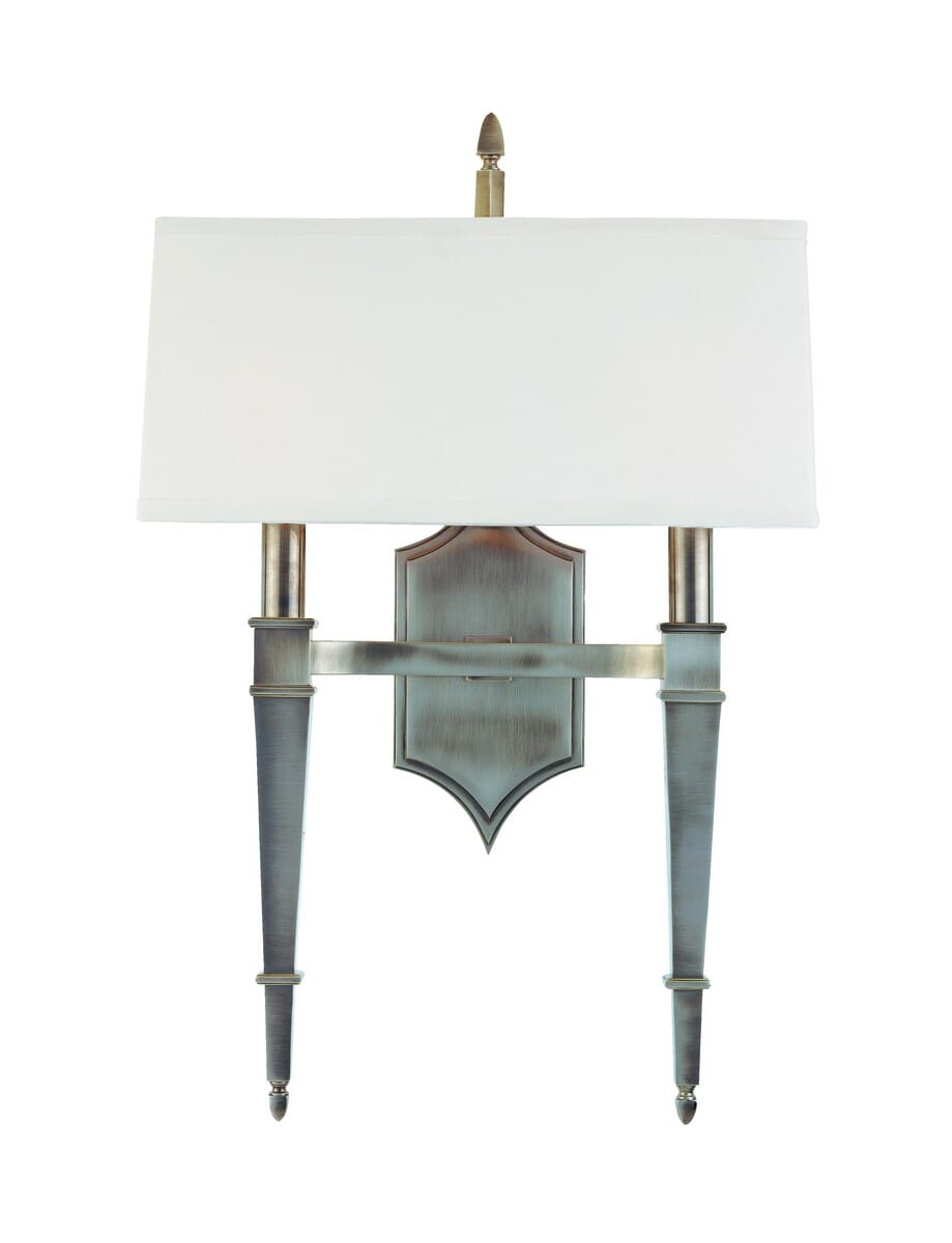 Hudson Valley Norwich 2-Light 22" Wall Sconce in Historical Nickel