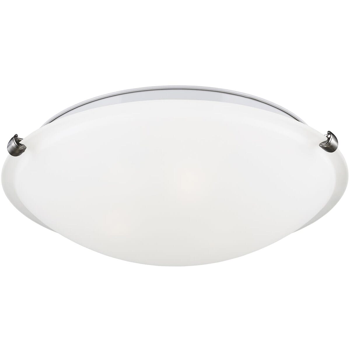 Sea Gull Clip Ceiling Light in Brushed Nickel