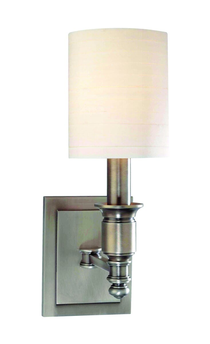 Hudson Valley Whitney 13" Wall Sconce in Antique Nickel