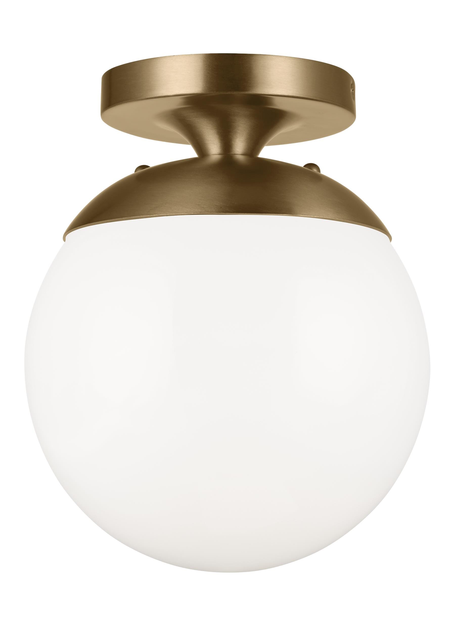 Sea Gull Leo - Hanging Globe Ceiling Light in Satin Brass