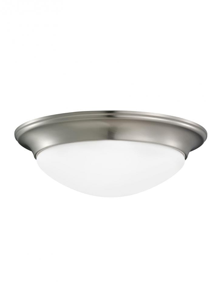 Sea Gull Nash Ceiling Light in Brushed Nickel