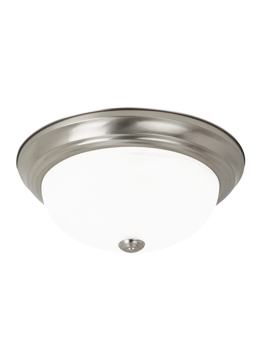 Sea Gull Windgate 3-Light Ceiling Light in Brushed Nickel