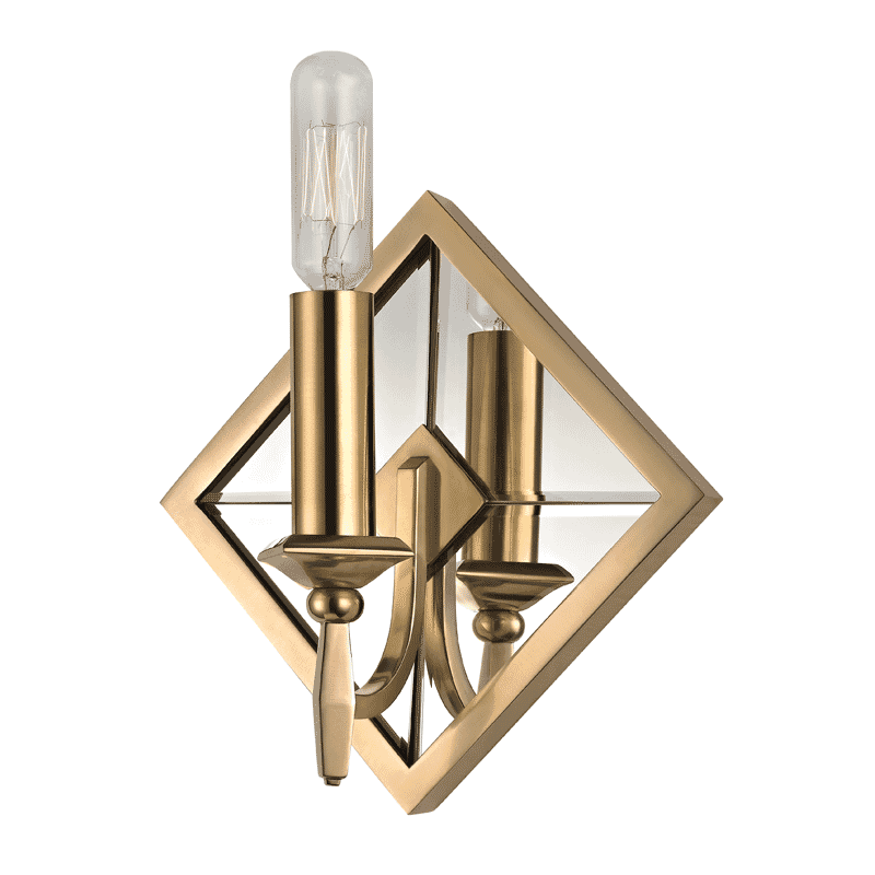 Hudson Valley Colfax 10" Wall Sconce in Aged Brass