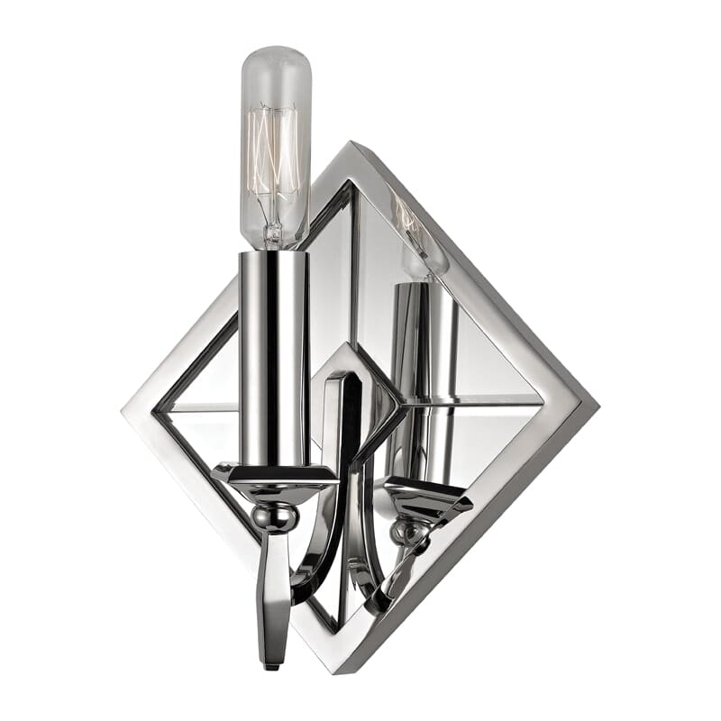 Hudson Valley Colfax 10" Wall Sconce in Polished Nickel