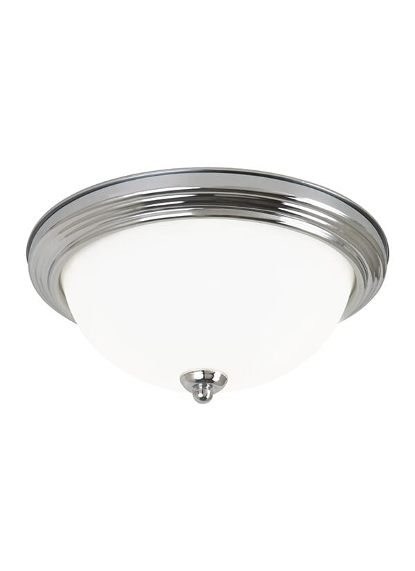 Sea Gull 2-Light Ceiling Light in Chrome