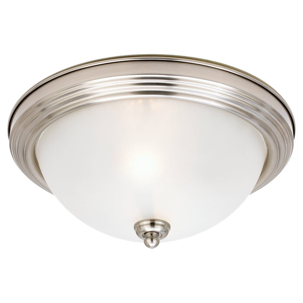 Sea Gull 2-Light Ceiling Light in Brushed Nickel