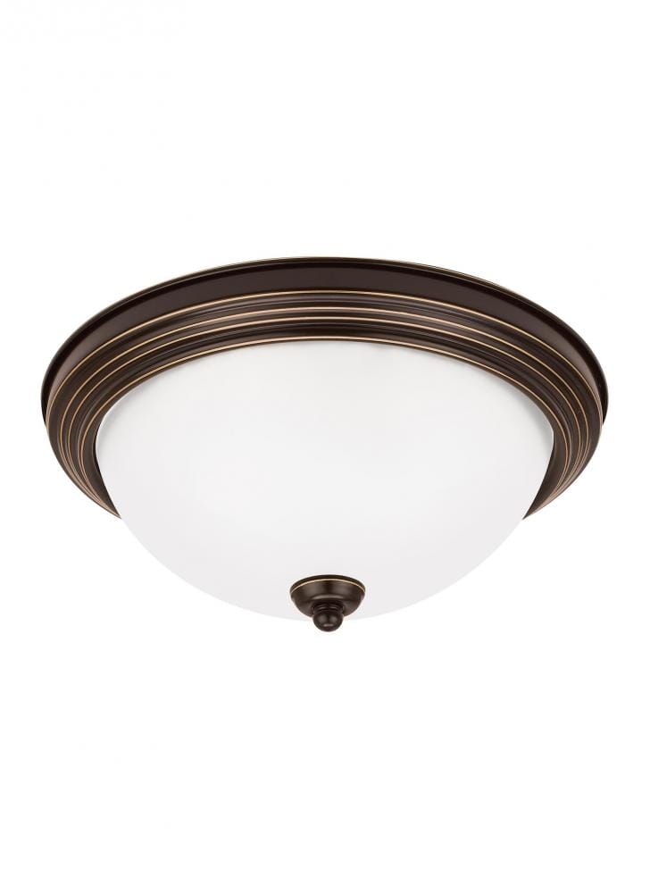 Sea Gull 2-Light Ceiling Light in Heirloom Bronze