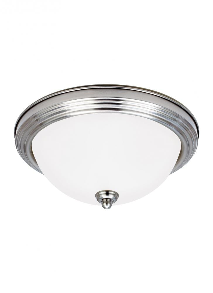 Sea Gull 2-Light Ceiling Light in Brushed Nickel