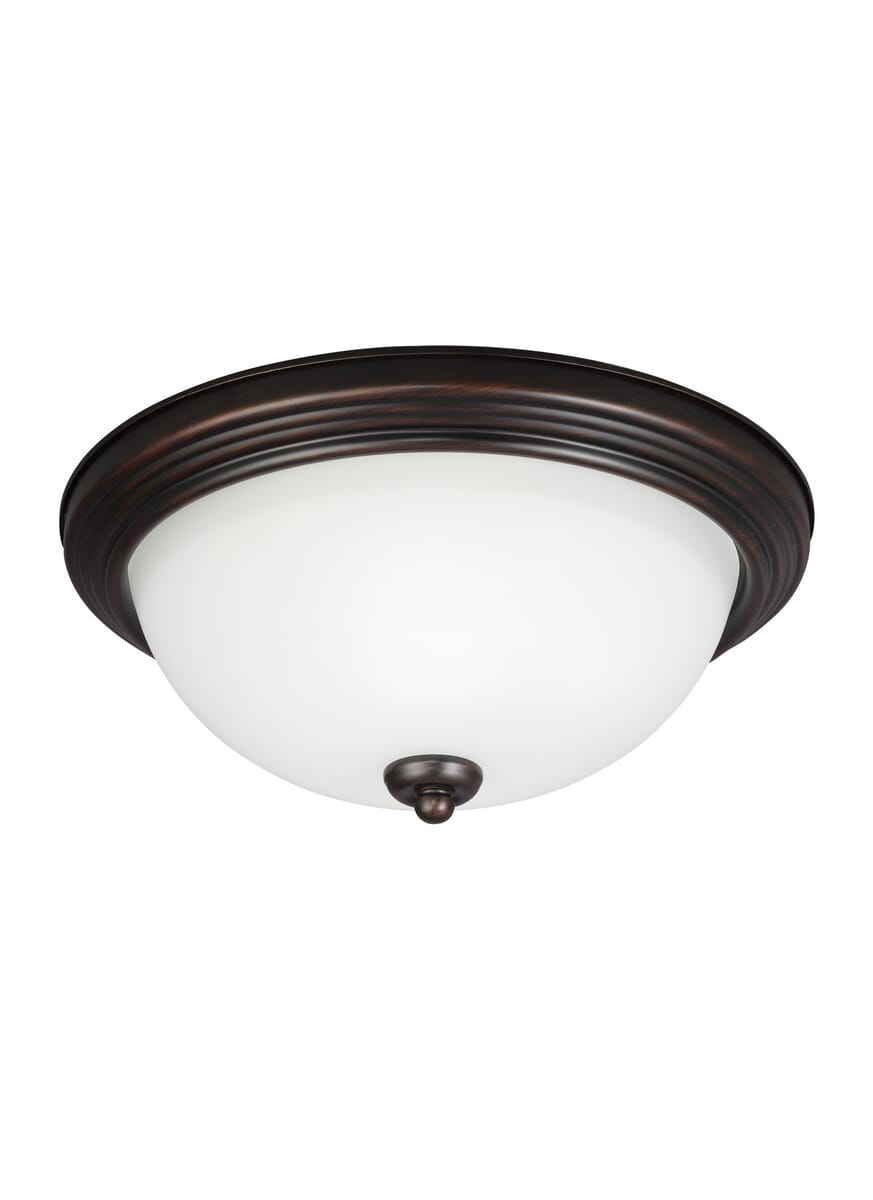 Sea Gull Ceiling Light in Burnt Sienna