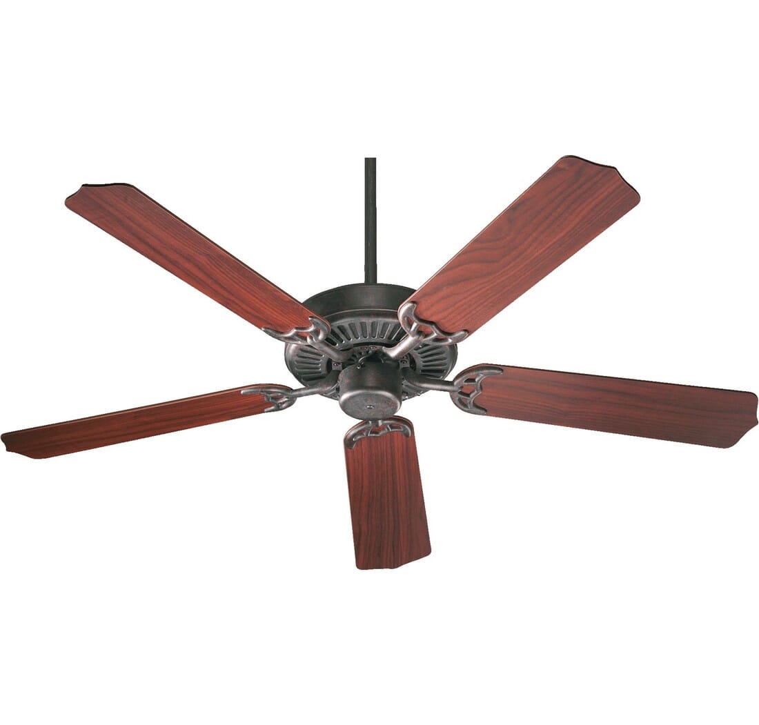 Quorum Capri I 52" Indoor Ceiling Fan in Toasted Sienna