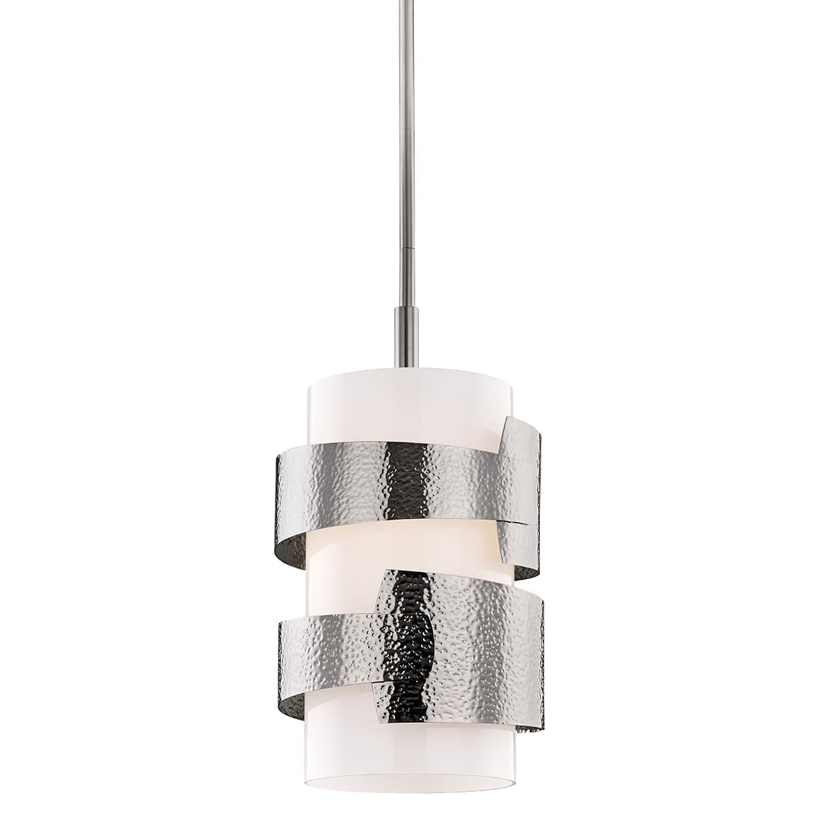 Hudson Valley Lanford Pendant Light in Polished Nickel