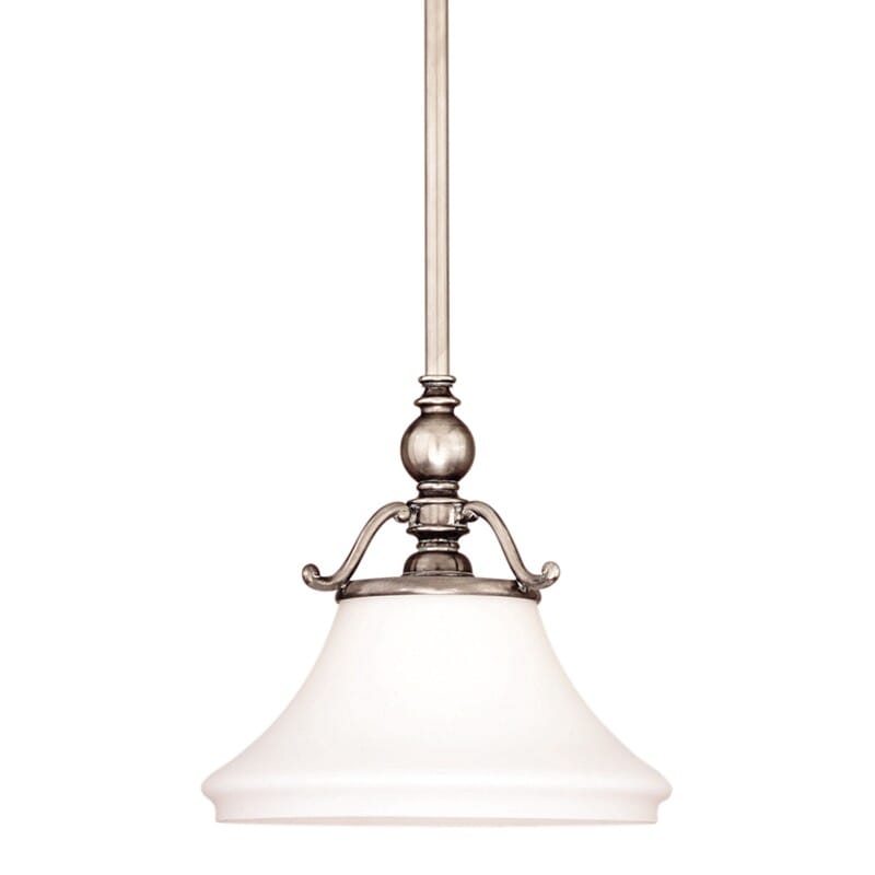 Hudson Valley Orchard Park 13" Pendant Light in Aged Brass