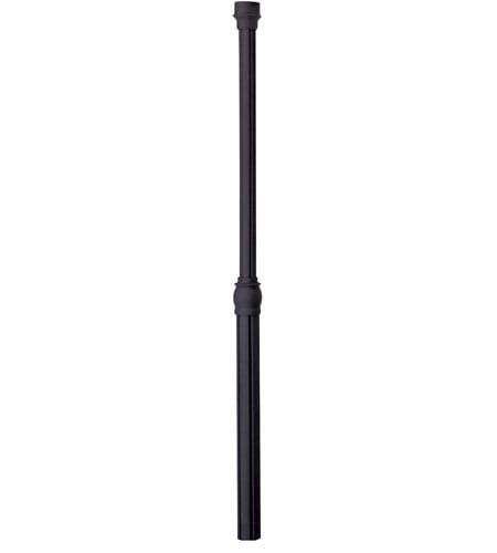 The Great Outdoors 103" Direct Burial Post in Black