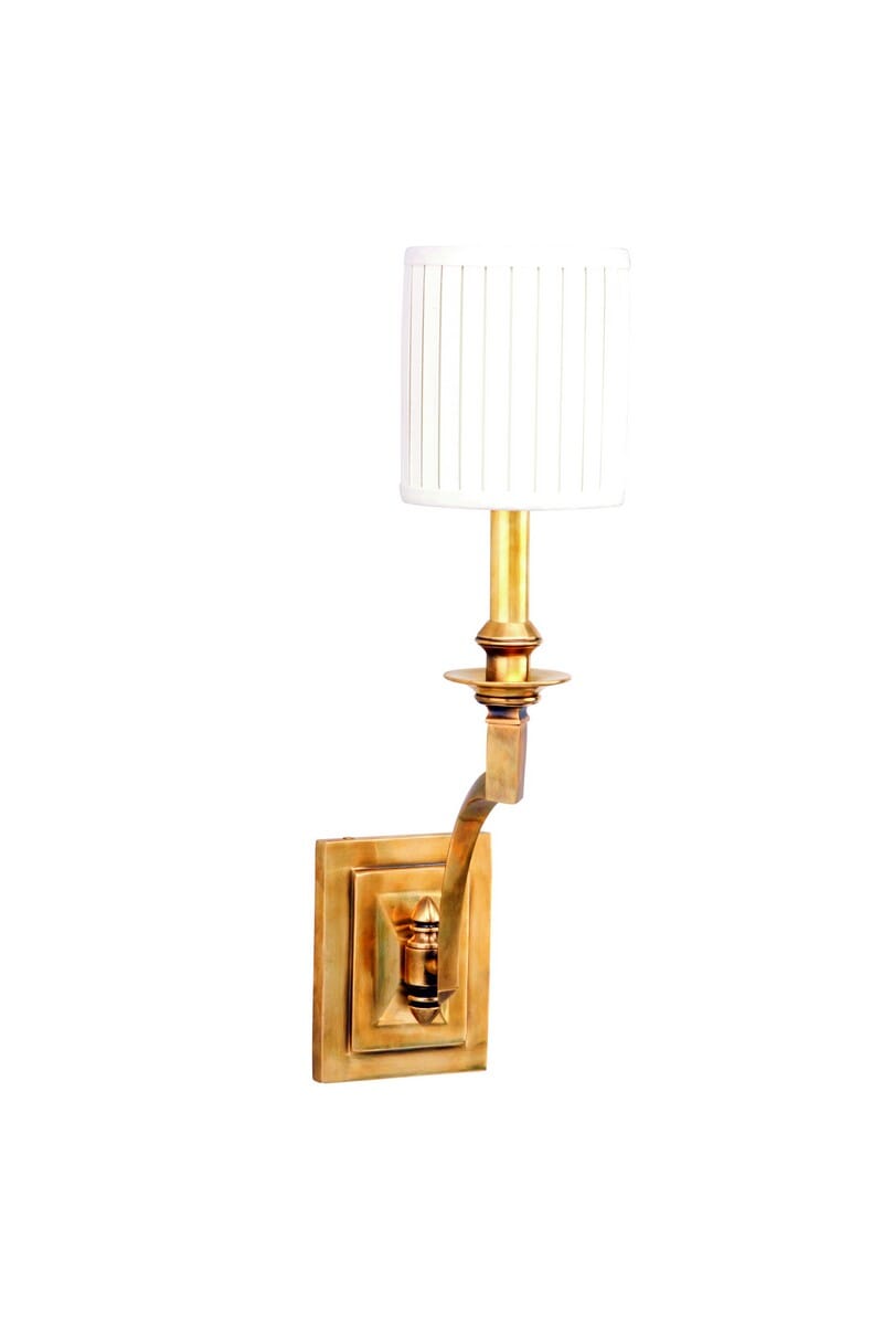 Hudson Valley Mercer 19" Wall Sconce in Aged Brass