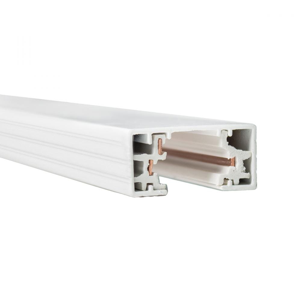 WAC Lighting H Track Single Circuit 120V in White