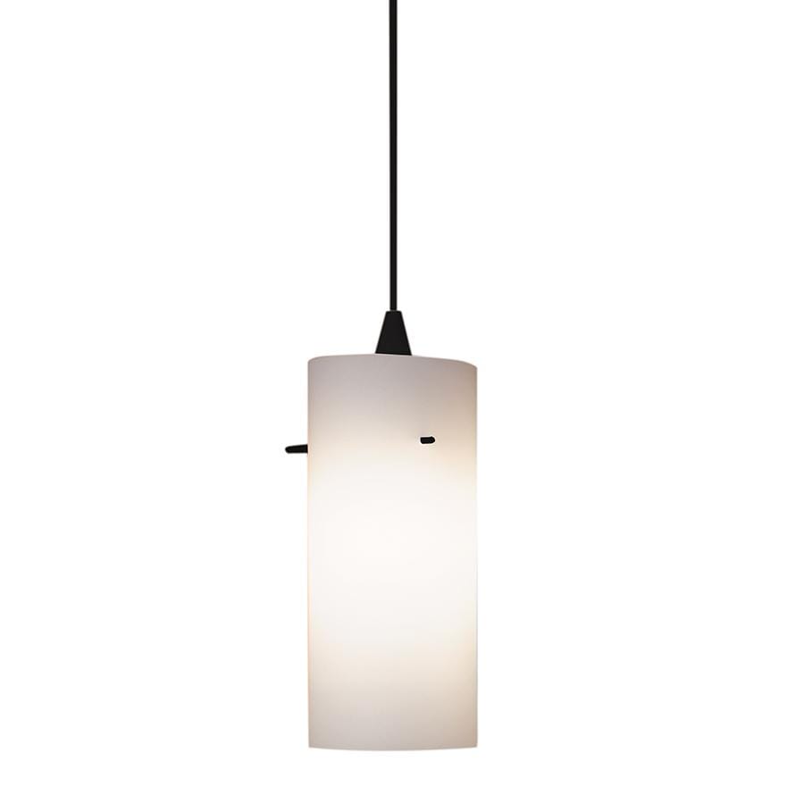 WAC Lighting 120V Dax 1-Light Pendant with Canopy in Black