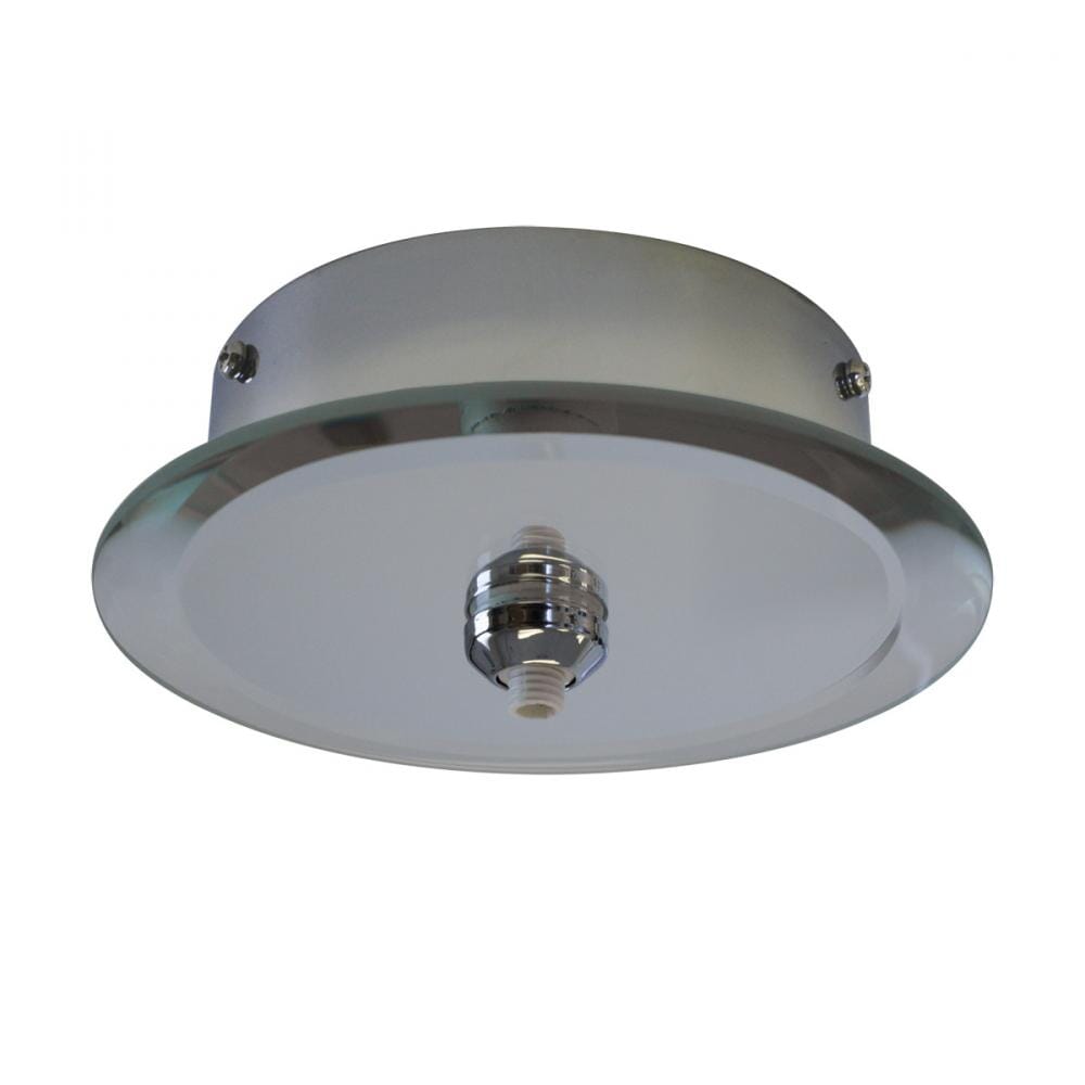 WAC Low Voltage Round Mirrored Quick Connect Canopy in Mirror