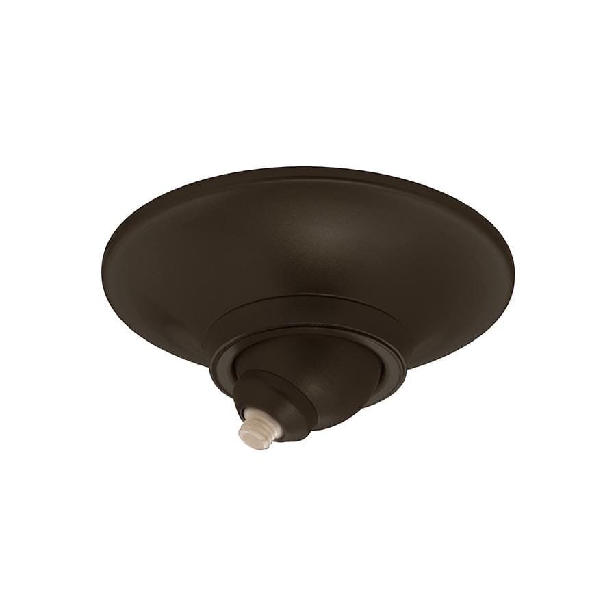 WAC Lighting Low Voltage Quick Connect Sloped Ceiling Canopy in Dark Bronze