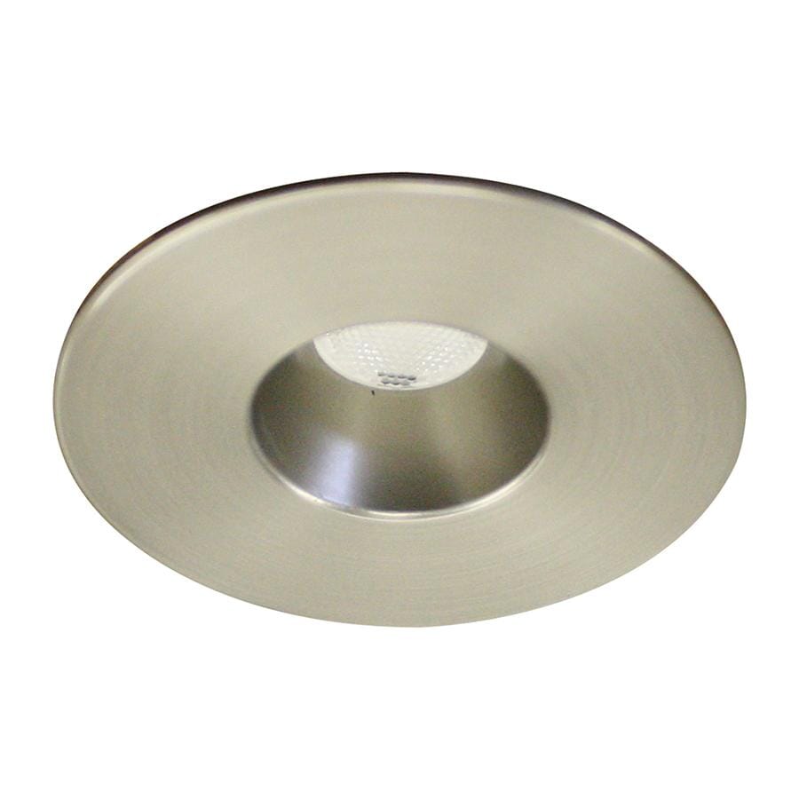 WAC Lighting LEDme 12V Miniature Recessed 1-Light Task Light in Brushed Nickel