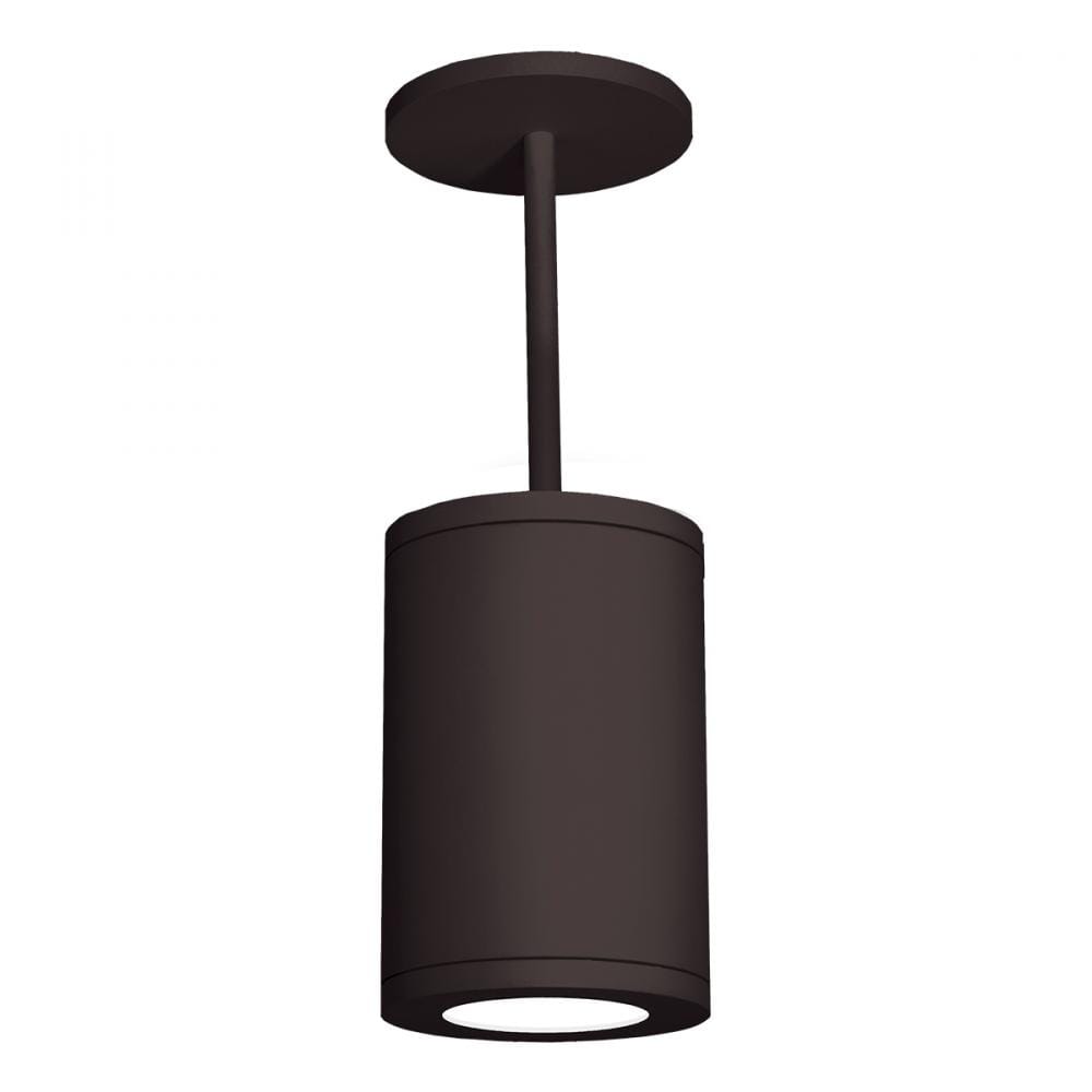 WAC Lighting Tube Architectural 1-Light 5" LED Pendant in Bronze