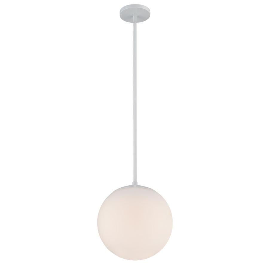 WAC Lighting 120V dweLED Niveous 10" LED Pendant in White