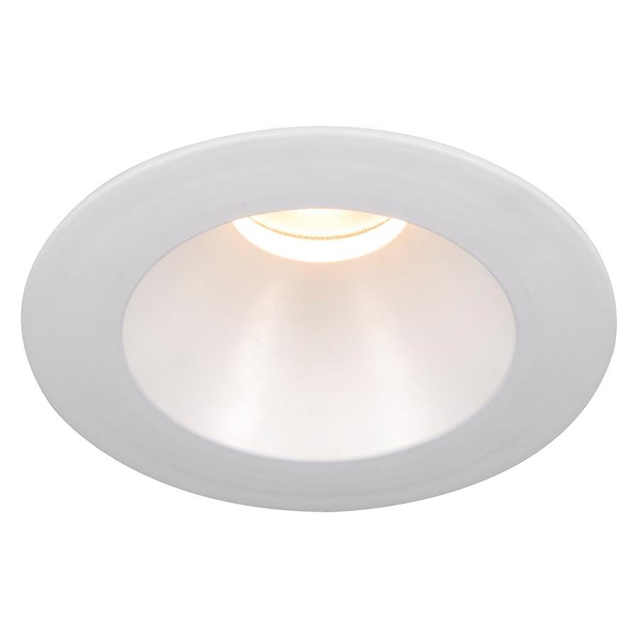 WAC Lighting Tesla 1-Light 3.5in LED Round Open Reflector Trim with Light Engine in White