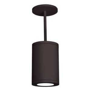 WAC Lighting Tube Architectural 1-Light 6" LED Pendant in Bronze