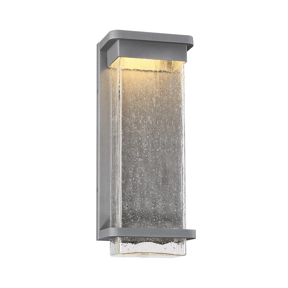 Modern Forms Vitrine 1-Light Outdoor Wall Light in Graphite