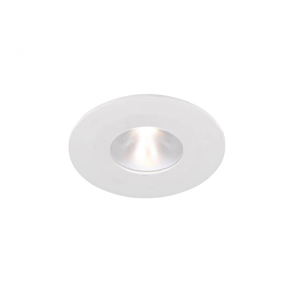 WAC Lighting Tesla PRO 1-Light 2in LED Energy Star Round Trim Glass Lens with Light Engine in White