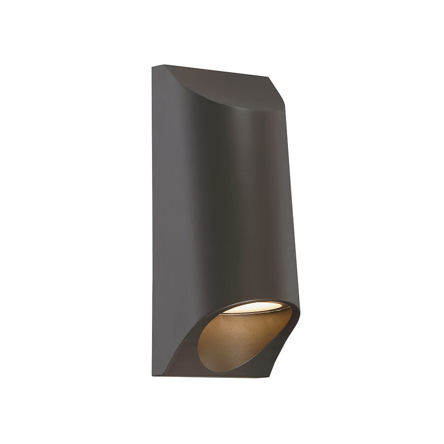 Modern Forms Mega 1-Light Outdoor Wall Light in Bronze