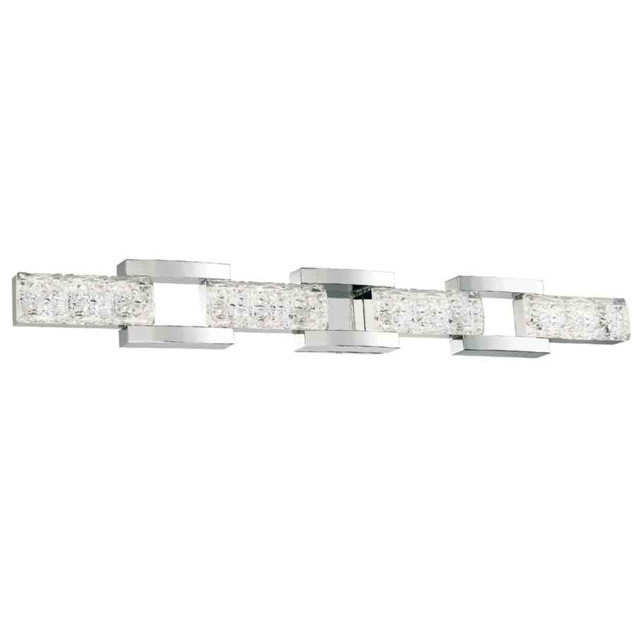 Modern Forms Sofia 3-Light Bathroom Vanity Light in Polished Nickel