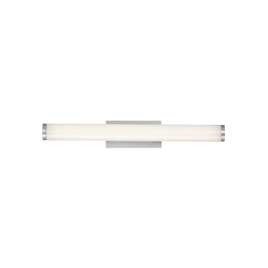 Modern Forms Sabre LED Bathroom Vanity Light in Brushed Aluminum