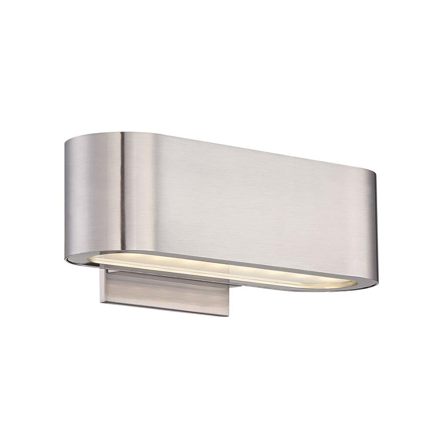 Modern Forms Nia 2-Light Wall Sconce in Brushed Nickel