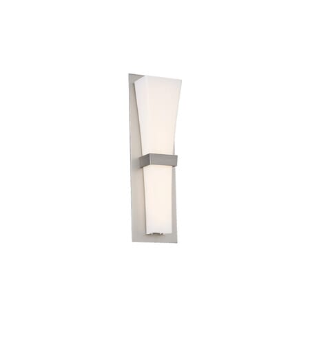 WAC Lighting DweLED Prohibition LED Wall Sconce in Satin Nickel