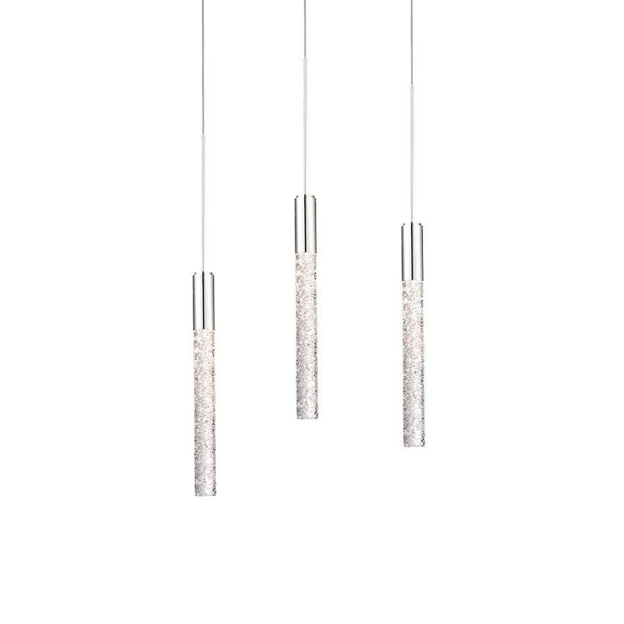 Modern Forms Magic 3-Light Chandelier in Polished Nickel