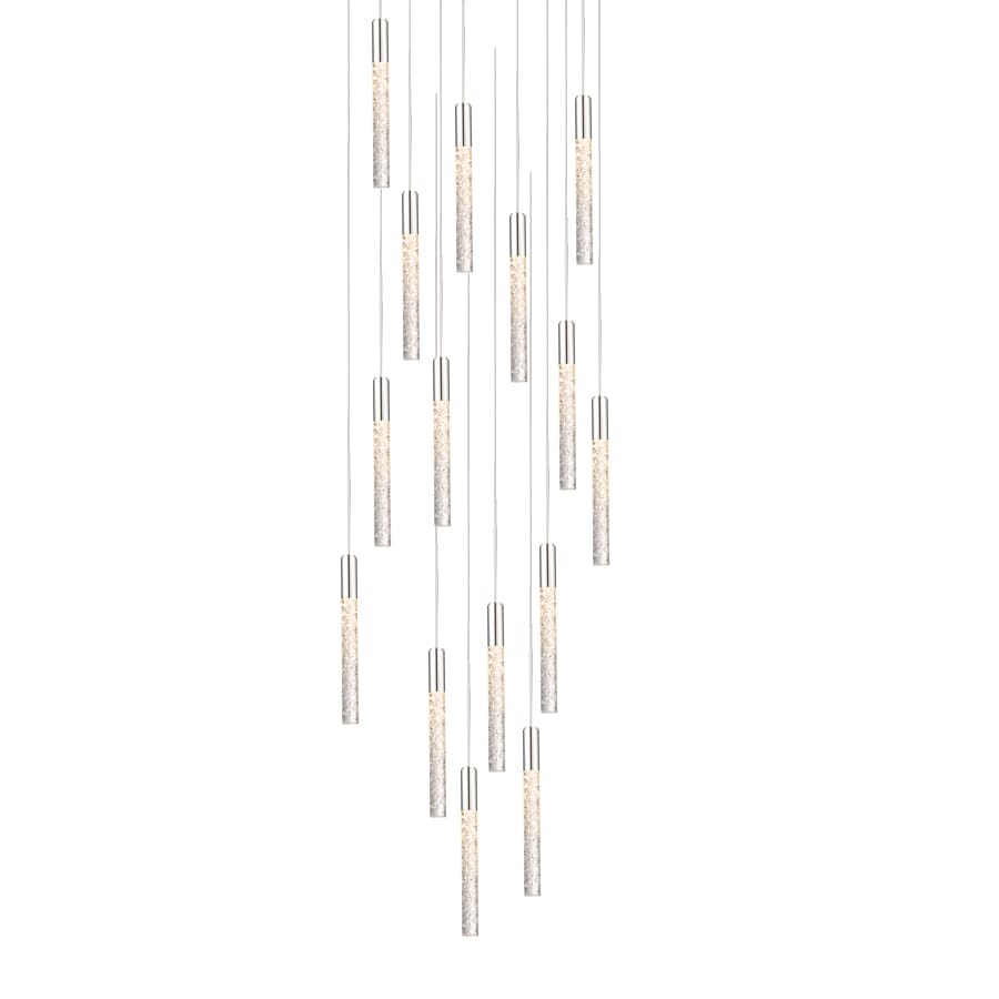 Modern Forms Magic 15-Light Chandelier in Polished Nickel